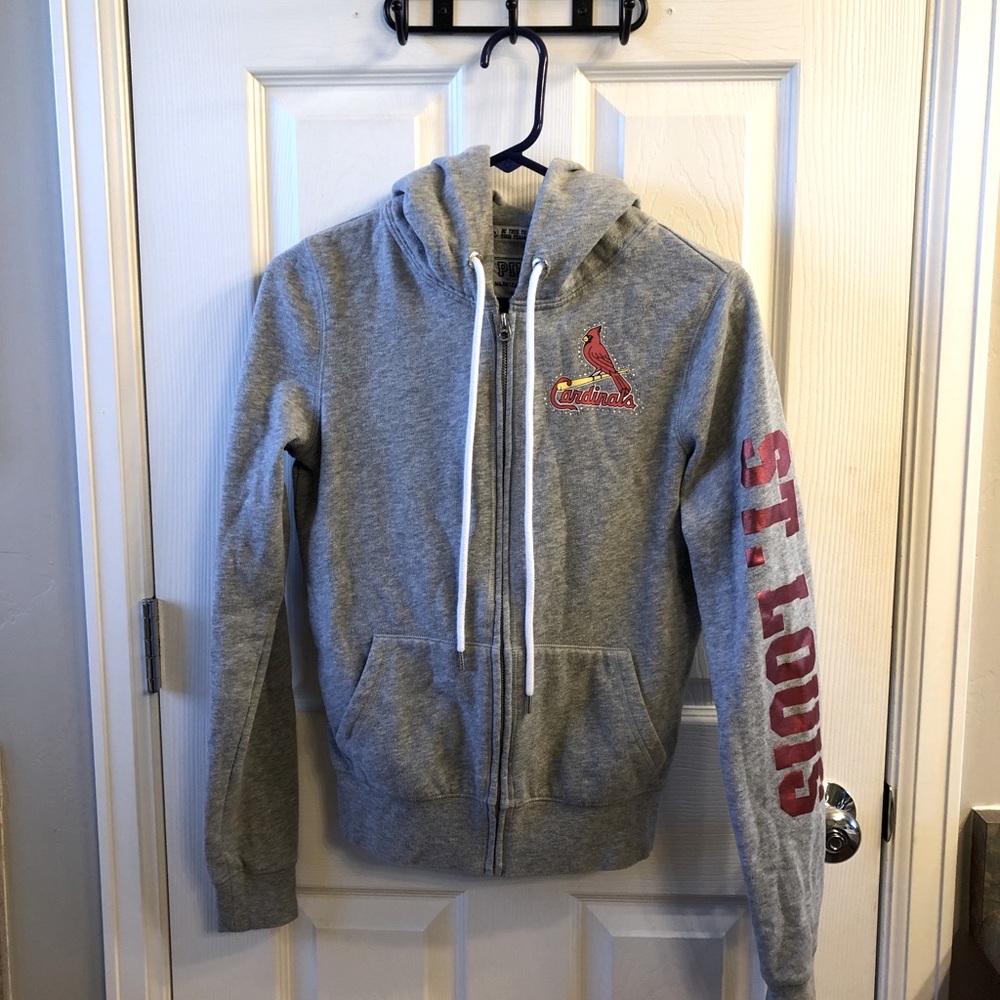 Women’s PINK Victoria’s Secret St. Louis Cardinals Hoodie, Size Small